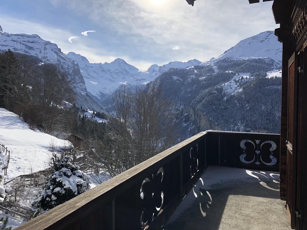 Chalet Bergkristall Wengen Exterior foto